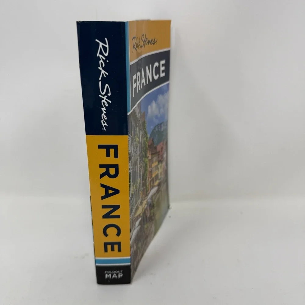 Rick Steves France‎ Travel Guide Book - Foldout Map 21st Edition 2024